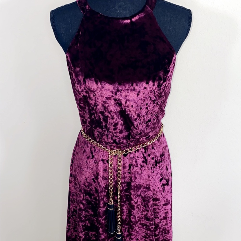 Lovely Velvet Dress (not sold with belt)